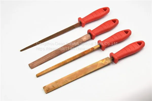 Non Sparking Half Round File , Triangle File