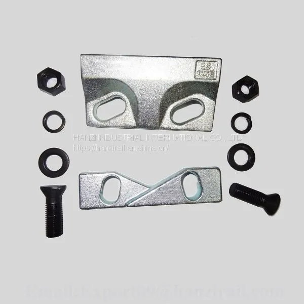 Railroad Rail Clamp 9216/08/40 9216/08/37 Type in Stock photo-3