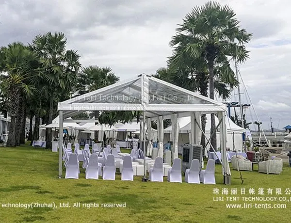 Liri Transparent Tent in Thailand for Wedding Reception