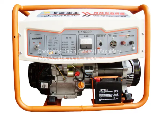 6.0KW SSC Auto-choke Gasoline Generator photo-4