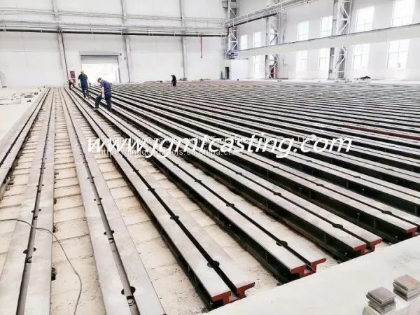 T-slotted Floor Clamping Rails
