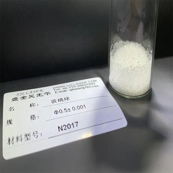MOQ 200pcs High Precision 0.5mm +/-0.001mm N2017 Optical Glass Ball Lens for Optical Instruments photo-2