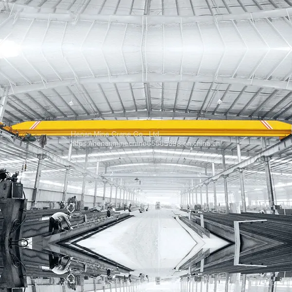 2Ton Single Beam Steel Box Type Electric Overhead Traveling Crane photo-5