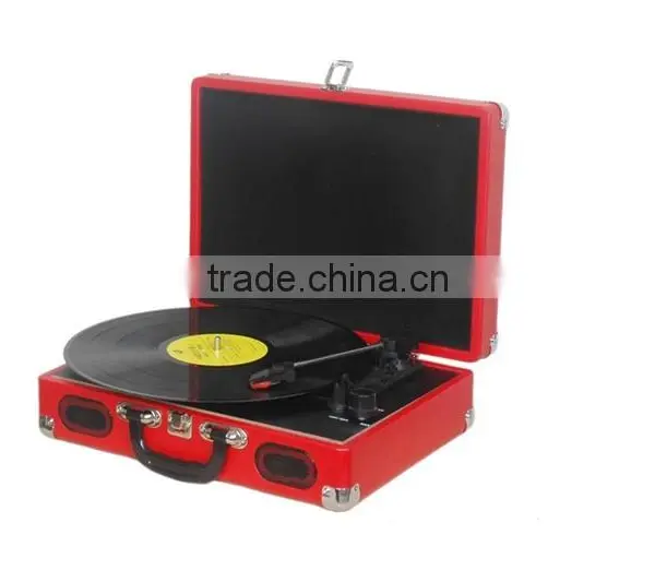 Cruiser Portable Turntable Player With Three Speed Bluetooth Function and Belt-Driven System photo-5