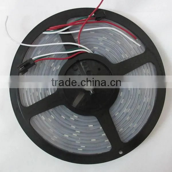 5050 SMD 30/60LED/M RGB Full Color Dream Color WS2812 LED Strip Light With IP67 Waterproof Tube photo-2