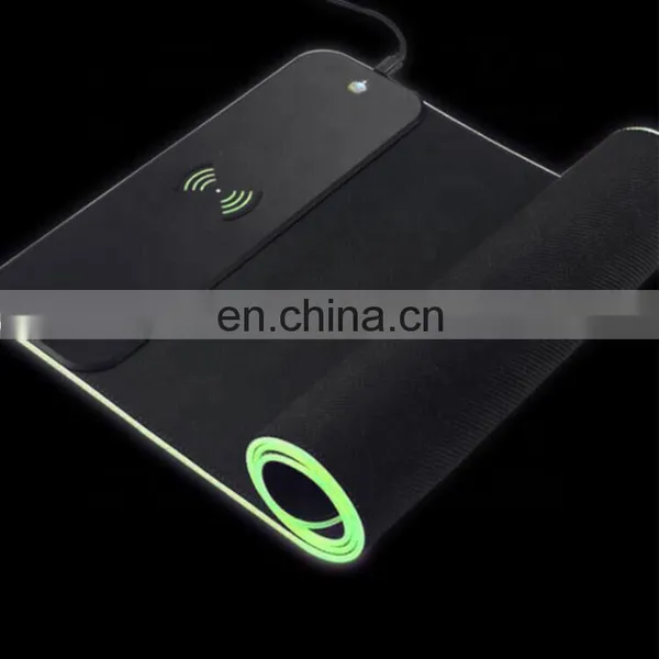 Extended Large Xxl Rgb Mouse Pad Wireless Charger Led Gaming Mouse Mat