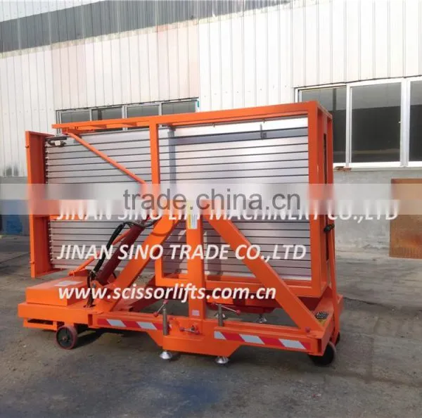 Hydraulic Aluminum Mast Lift Double Masts Man Lift photo-4