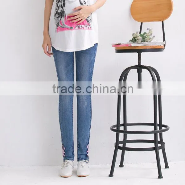 C22925B Blue Jeans For Maternity Woman Maternity Clothes photo-2