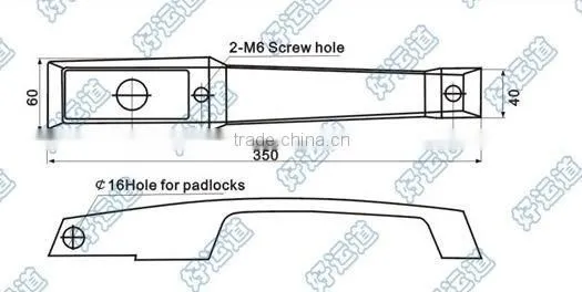 09115 Refrigeration Door Locks and Refrigerator Lock photo-3