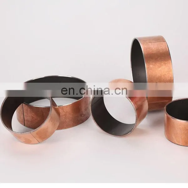 Oilless DU Self-lubricating Multi-layer Bushing Composed of Steel Backing and PTFE Material DIN1494 Standard Print Machine Bush. photo-5