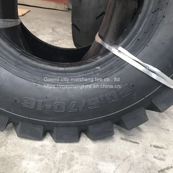 Loader Semi-solid Tire 20.5/70R16 16/70R20/24 Semi-solid Steel Wire Tire Thickened photo-4