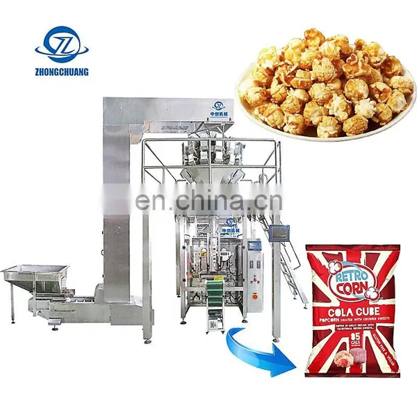 High Speed Rotary Cassava Popcorn Candy Coffee Bean Packing Bagging Weighing Filling Sealing Packaging Machines for Grains photo-2