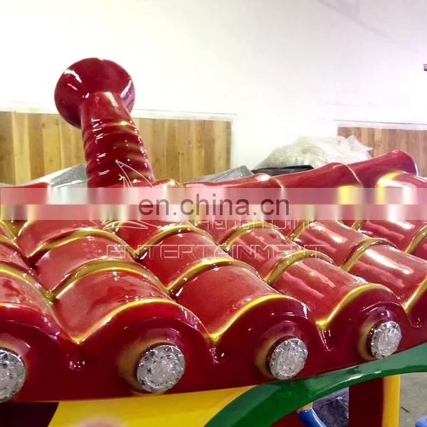 Commercial Funfair Amusement Game Machine Cheap Amusement Park Tourist Track Train Rides for Sale photo-4