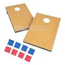 Custom Logo Cornhole Toss Games With Two Regulation Size Boards 8 Bean Bags photo-2
