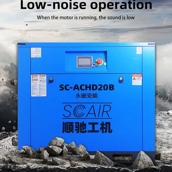 SCAIR 20HP 1.0MPa Compressor for Industrial Sandblasting & Surface Preparation photo-2