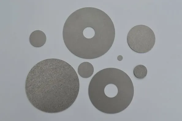 Gr1 Pure Titanium Sintered Porous Filter Disc Medical Filtration And Separation photo-2