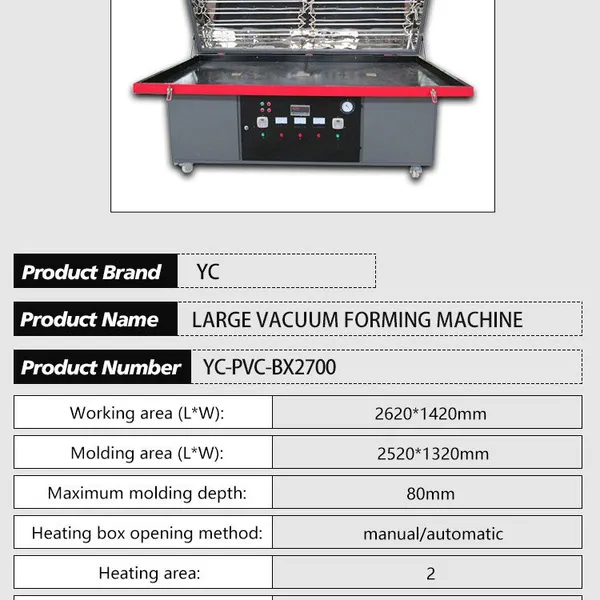 Plastic Vacuum Forming Machine photo-2