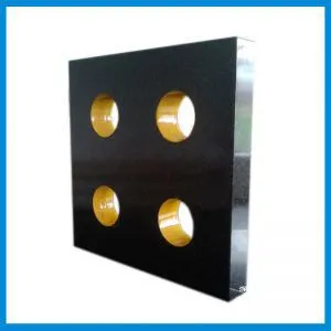 Marble Square Ruler 000 Grade; Jinan Granite Square Ruler 90 Degree Vertical Square Ruler High Precision Line Marking Measurement