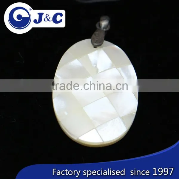 Mother of Pearl Shell Pendant ,MOP Shell Pendeloque photo-3