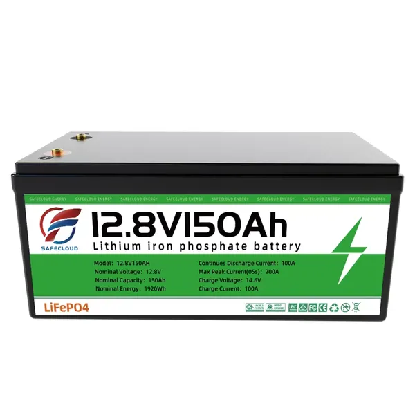 12V 100Ah Portable Lithium Battery - Lead-Acid Alternative for RVs, Camper Vans & Outdoor Gear | 1000W Pure Sine Wave Inverter Built-in photo-2