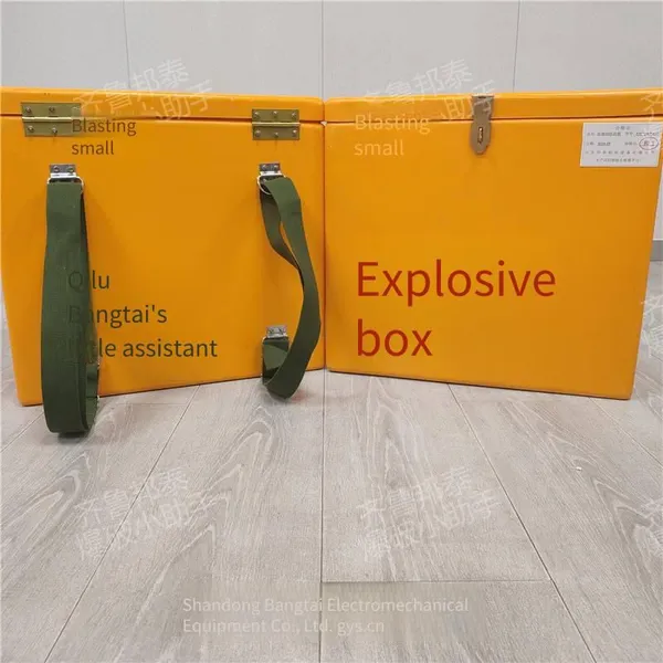 Backpack Explosive Box, Underground Mine-use Gunpowder Box/explosive Box, Produced by Qilu Bangtai photo-5