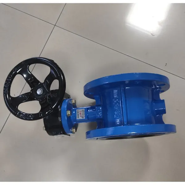 PN10/PN16 Cast Steel/stainless Steel Flange Connection Butterfly Valve photo-4