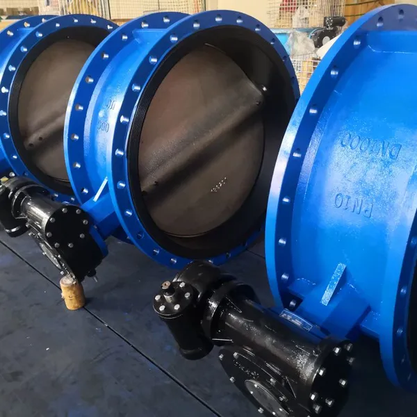 BS Flange Type Butterfly Valve Ductile Iron Body photo-2