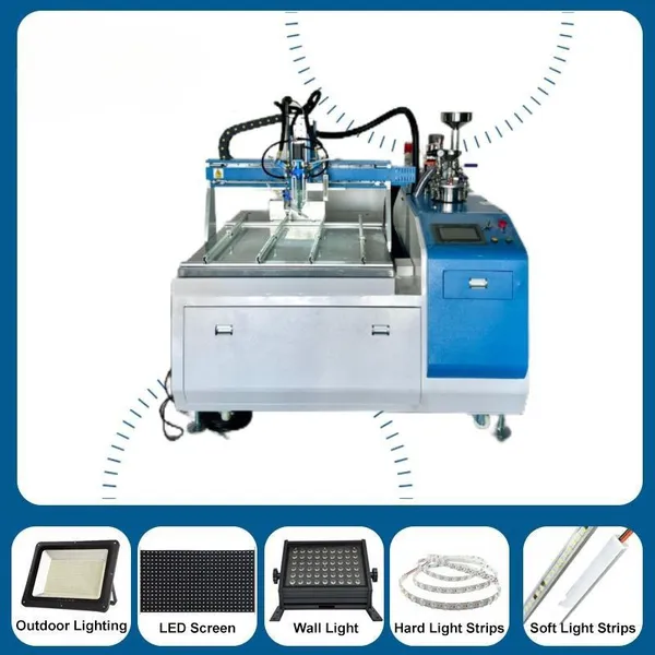 Two Components Glue Dispensing and Potting Machine for Electronic Sensors photo-2