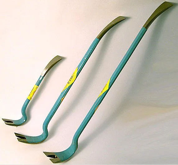 Octagonal Steel Wrecking Bar, Pry Bar, Nail Bar