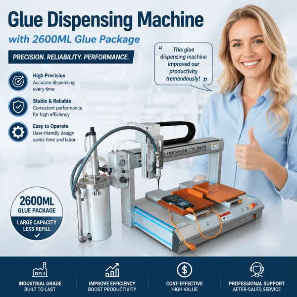 2-Part Polyurethane PU Adhesive Glue Dispensing Machine Mixing Machine for Sensors and Wire Glands and Board photo-4