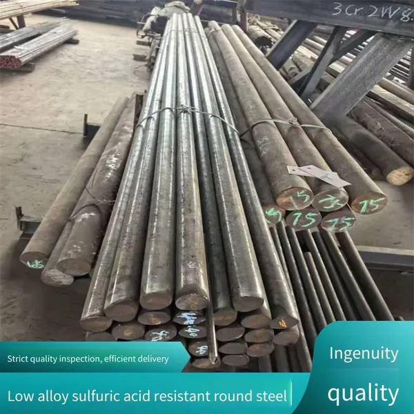13crmo44 Round Steel Resistant to High-temperature Creep, 13crmo4-5/1.7335 Structural Round Bar Resistant to Hydrogen-containing Corrosion, Cutting photo-2