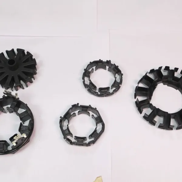 Hot to Cold Runner Edge Gate Custom PPS Motor Bobbin Mold, 2+2 Cavities, Mirror Surface Finish, Robotic Arm Collection photo-3