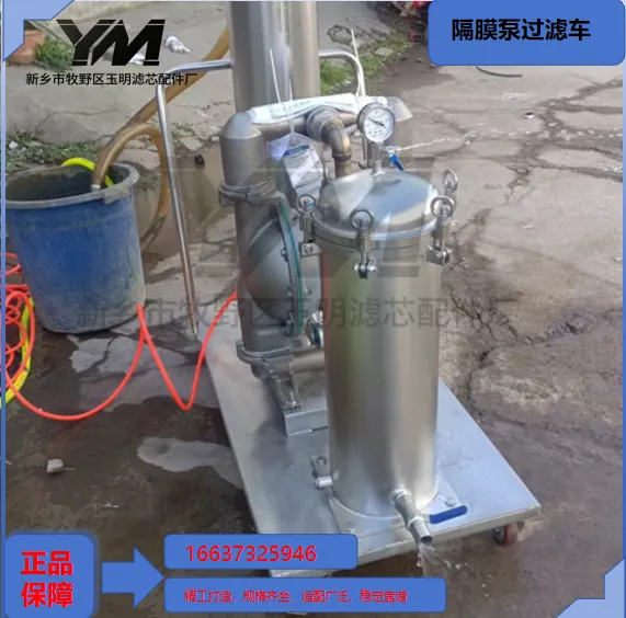 Diaphragm Pump Filter Cart photo-5