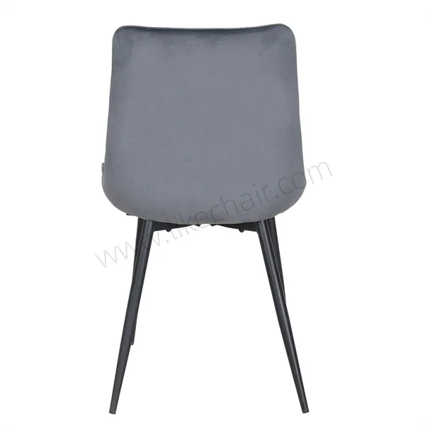 Manufacturer Supply Fabric Dining Room Kitchen Chair Comfortable Custom Upholstered Restaurant Velvet Dining Chair photo-5
