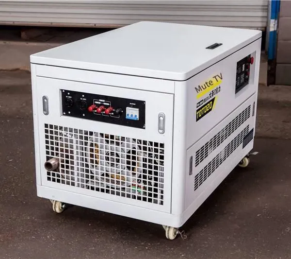 Portable 20kw Gasoline Generator, 30kw Four-cylinder Water-cooled for Villa Emergency