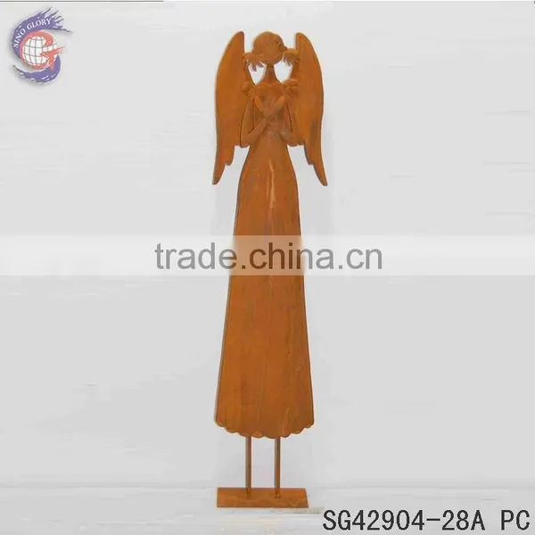 Christmas Angel Decorations With Rusty Angel Ornaments photo-2