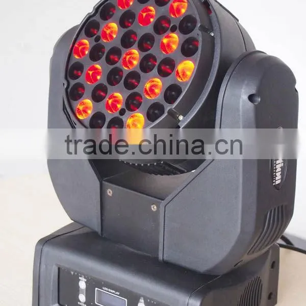 Moving Head Led Beam Light 160W 37*3W Imported Leds Linear Dimming Narrow Bean Angle 9/12CH DMX512 Master-slave Stand Alone photo-2