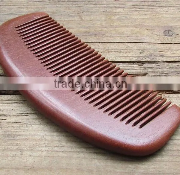 Hot Sale High-end Red Sandalwood Beard Comb photo-4