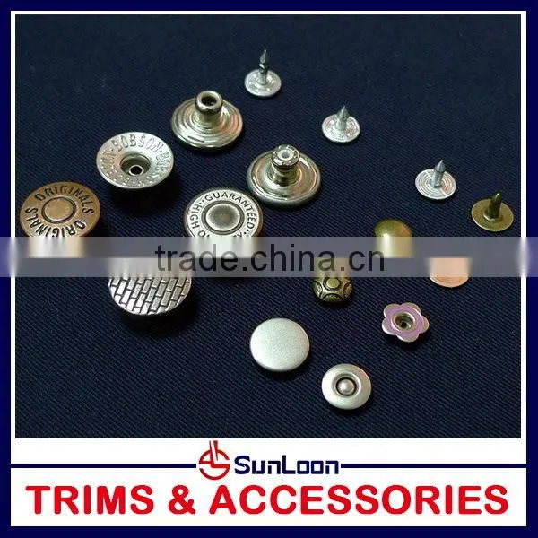 Competitive Price Excellent Quality New Style Many Colors Jeans Button Rivet