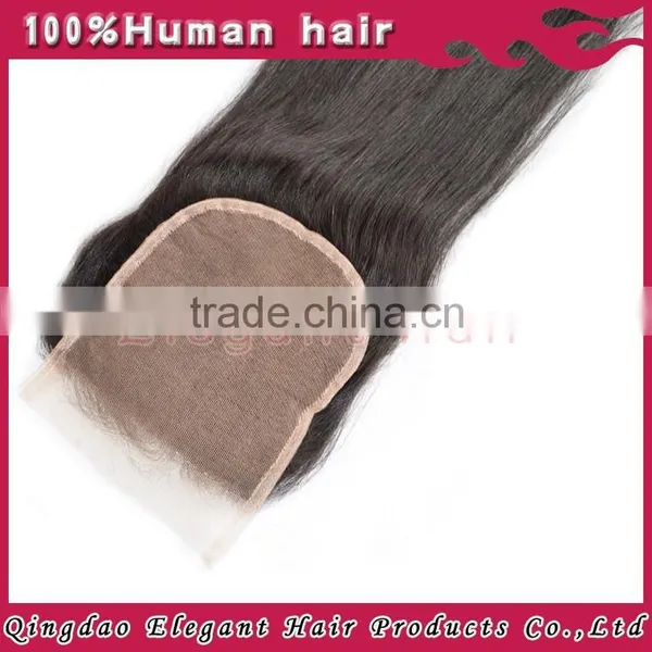 Popular Stock 100% Human High Quality Cheap Human Hair Lace Front Lace Closure Weaves photo-4