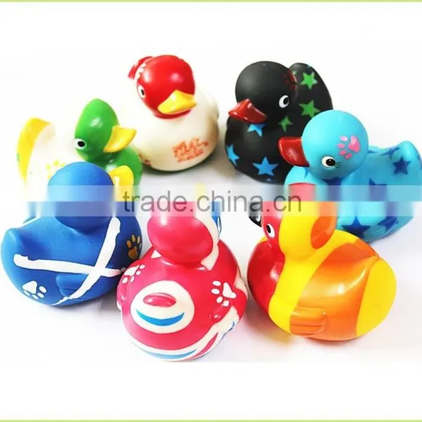Plastic Bath Duck Toy PVC Bath Toys Floating Ducks Small Toy Duck photo-4