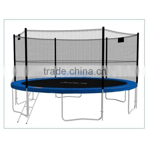 2016 Hot Selling 15FT Garden Games Trampoline With Safety Net