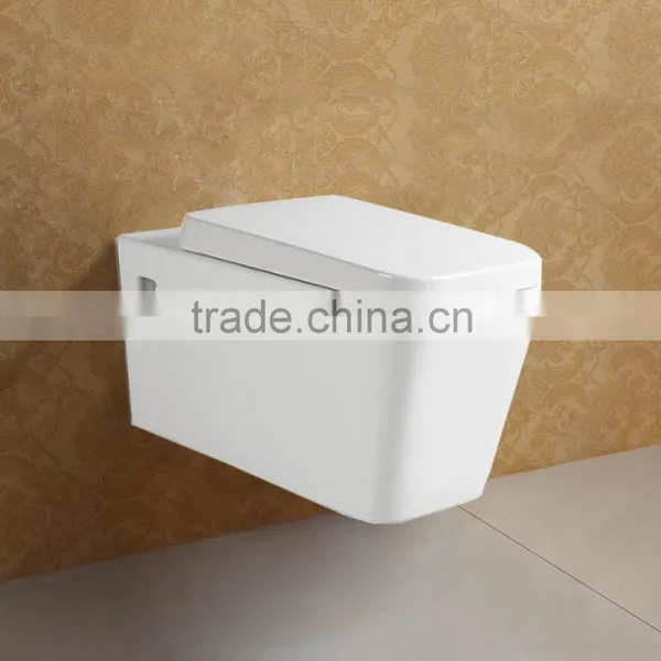 Floor Standing One Piece White Glazed Bathroom Toilet AT628 photo-5