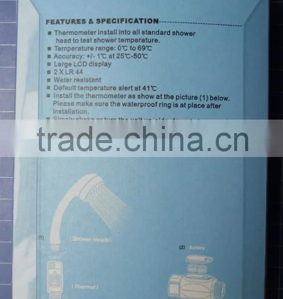 Shower Thermometer With Sound Alarm photo-6