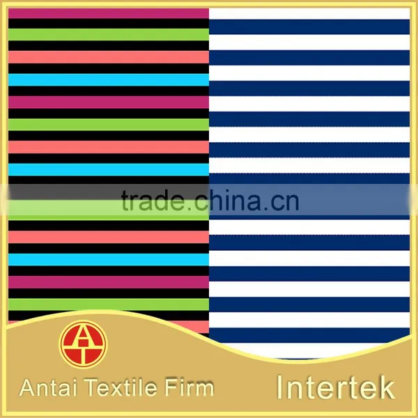 Stripes Design Printed Nylon Spandex Fabric for Swimwear and Underwear /stripe Lines Pattern Design photo-5