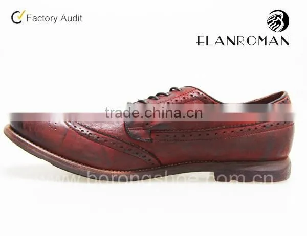 New Style Leather Mens Brogues Shoes photo-3