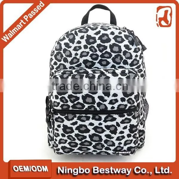 Monster high 600d polyester backpack bag