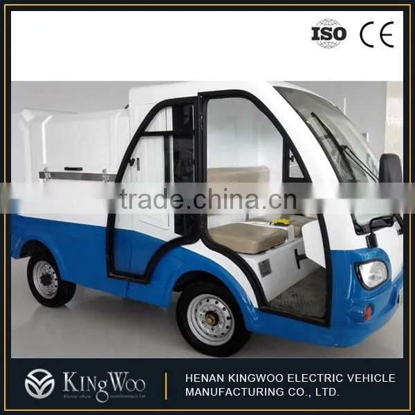 Automatic electric mini dumper for garbage collecting