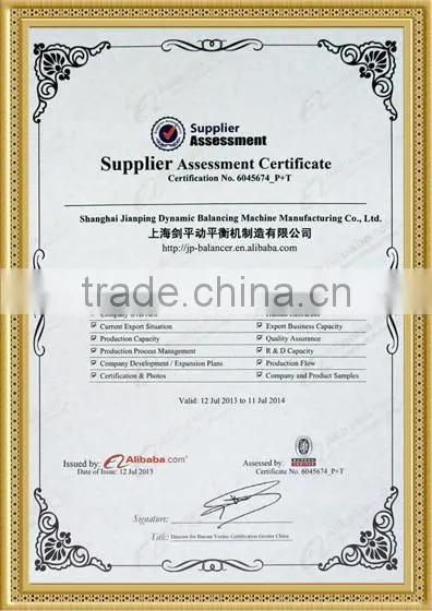 Shanghai JP Drive Shaft Dynamic Balancing Machine From China Supplier photo-5