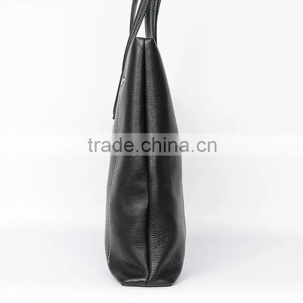 Women Handmade Genuine Leather Envelope Tablet Bag Briefcase Clutch File Bag photo-4